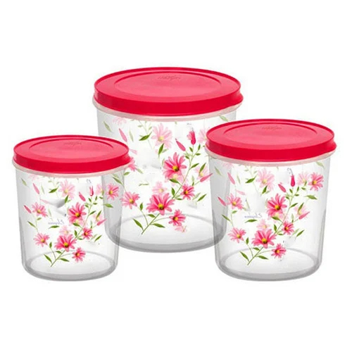 Plastic Household Jars