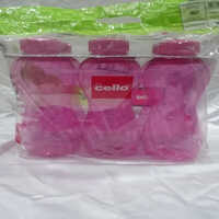 Cello Water Bottle - Plastic, 1 Litre, Pink | Round Shape For Versatile Beverage Use