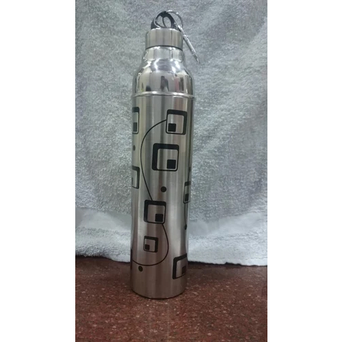 Stainless Steel Water Bottle - Color: Silver