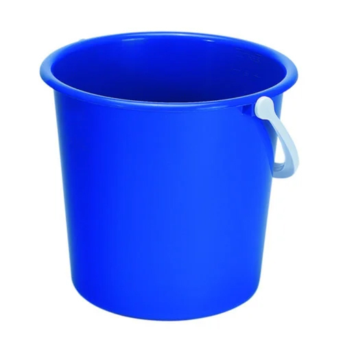 Plastic Water Buckets - Color: Blue