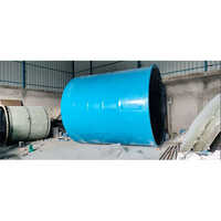 Pp Frp Tank - High-quality Pp Frp Material, Customized Size, Vibrant Blue Color, Round Shape For Reliable Industrial Applications