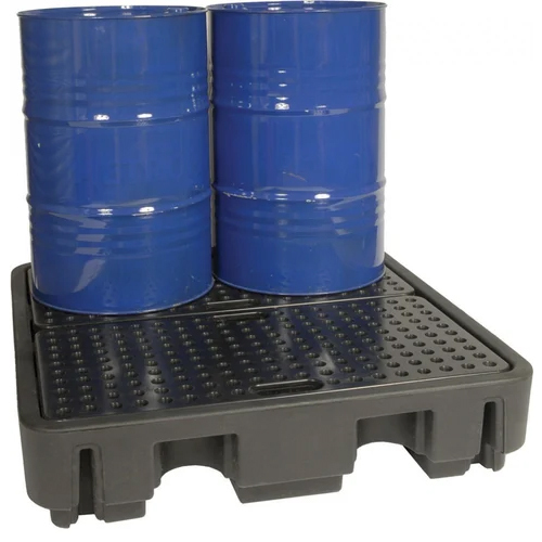 Drum Storage Pallet - Color: Black