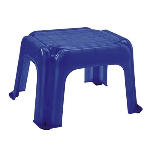 Blue Plastic Stool