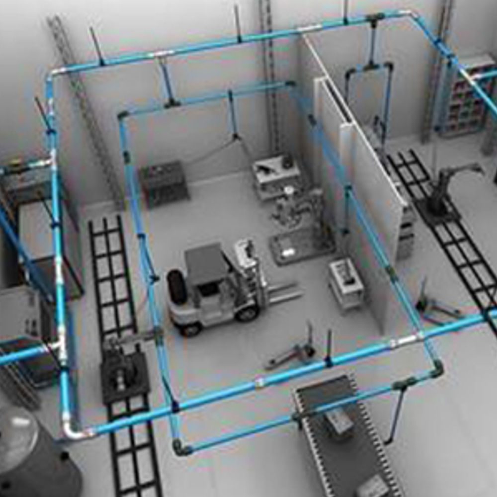 Jindal Mlc Piping - Color: Blue