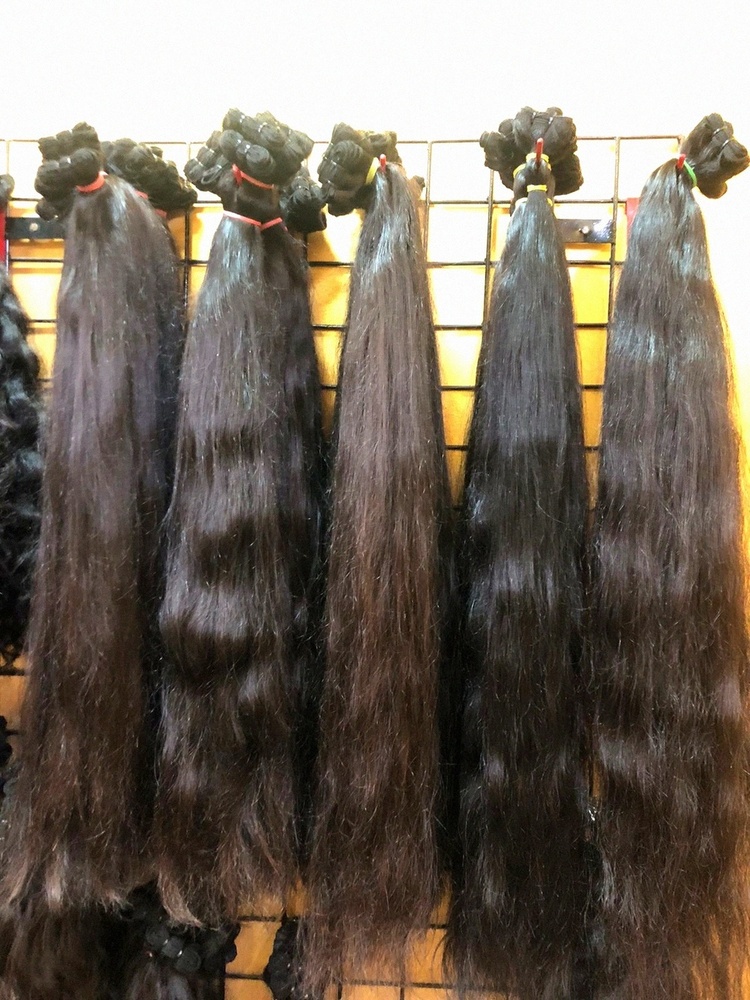 24-inch virgin hair bundles Curly hair extensions