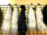 Premium Remy Hair 100% Human Hair Bundles Real Hair Extensions - Application: Profesional