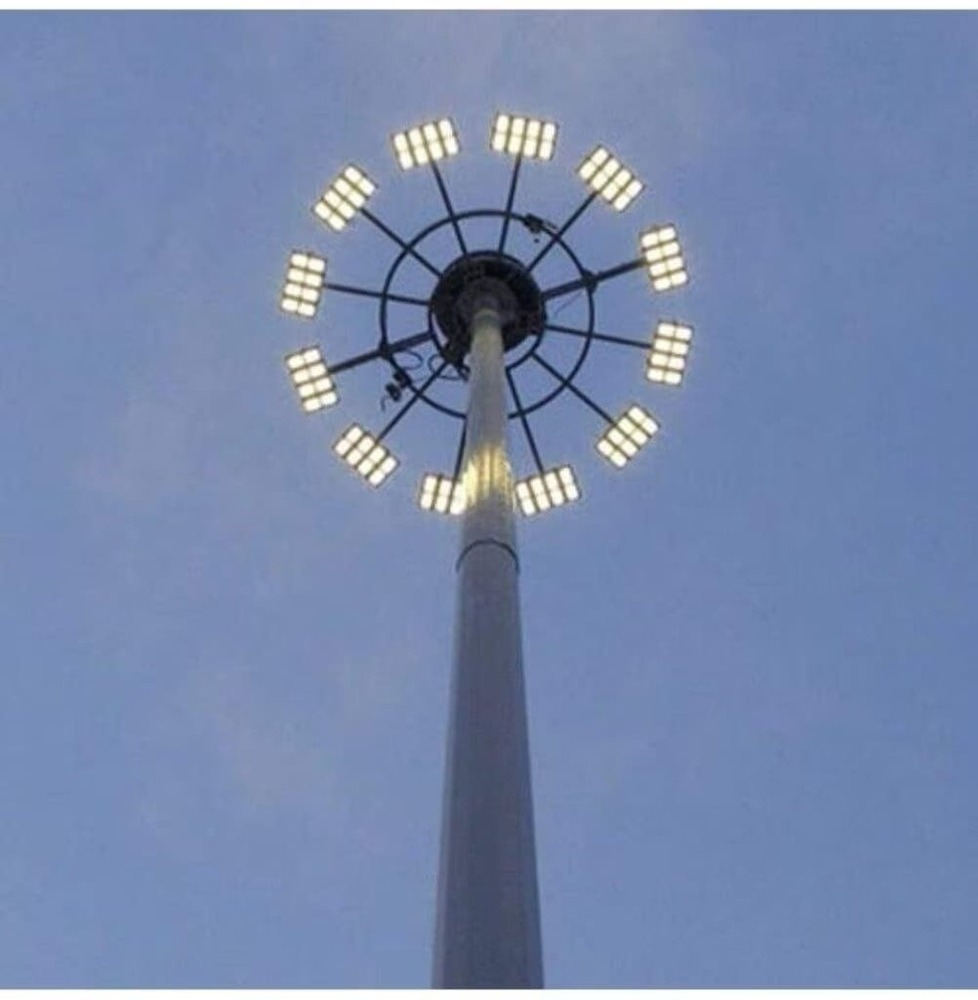 Mild Steel (Ms) Street Light Octagonal Pole