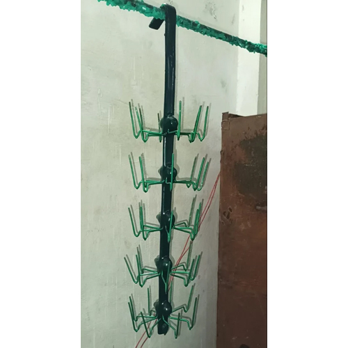 17 Inch Green Electroplating Jigs Hanger - Material: Stainless Steel