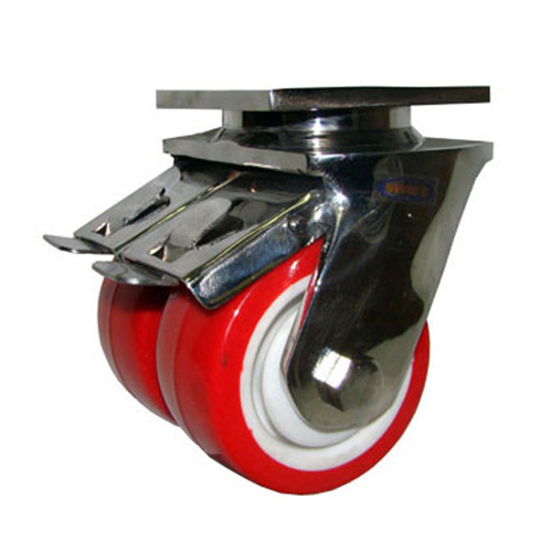 Twin Caster Wheel - Application: Industrial