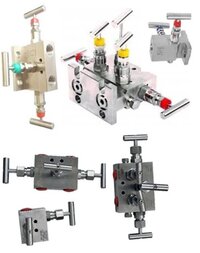 Instrument Manifold - 3 Valve Ss316 / 304 - Application: Industrial