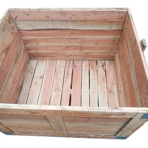 800Kg Wooden Crates - Color: Brown