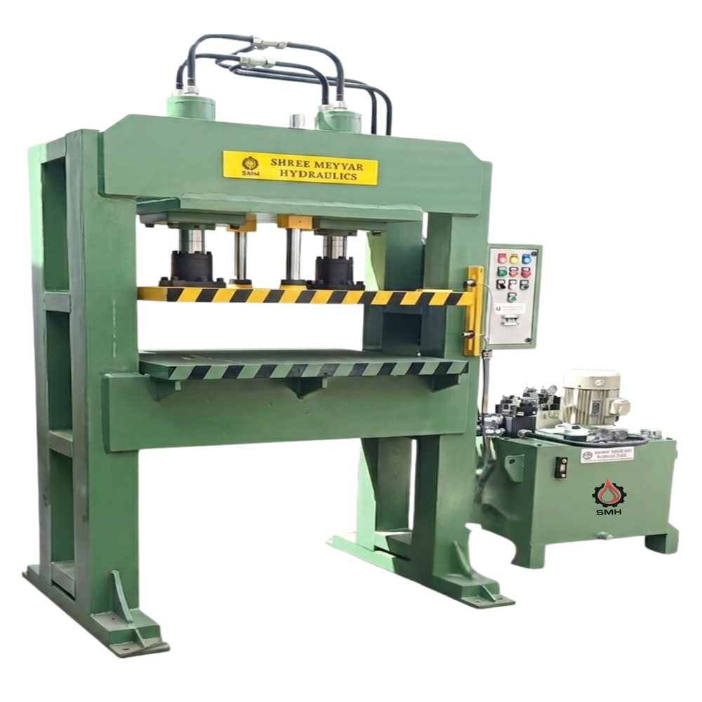 Coir Mat Cutting Machine 50Ton - Efficiency: High Production Efficiency (Up To 500 Mats/Shift)