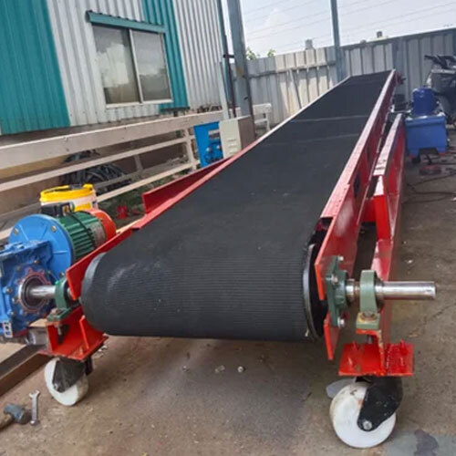 Hydraulic Truck Loading Conveyor