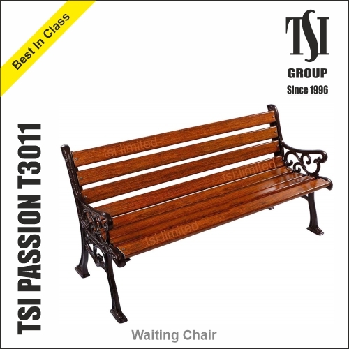 Premium Outdoor Garden Bench with Armrest