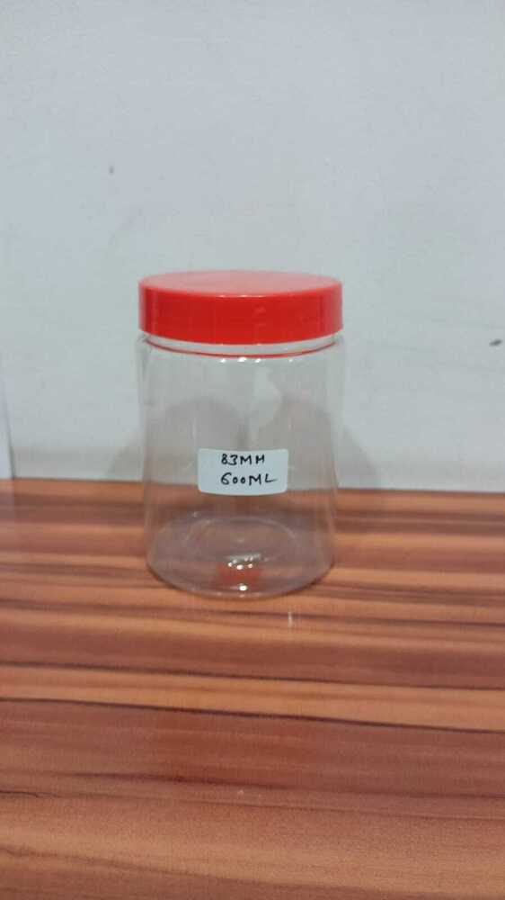 500ml Pet Jars - Color: Transparent