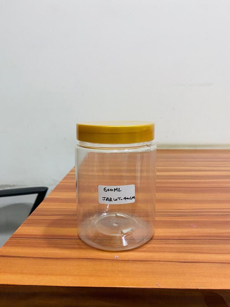 600ml Pet Jar - Color: Transparent