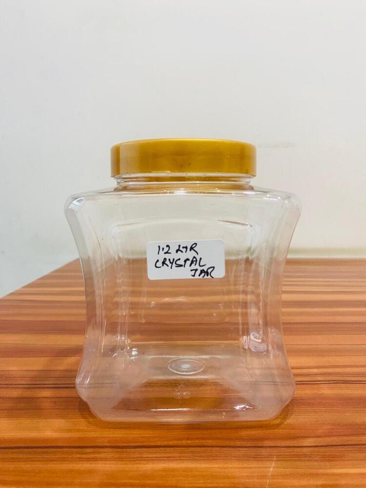 1.2 ltr crystal pet jar