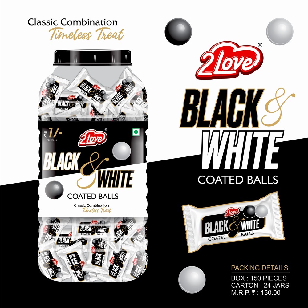 Black & White Chocolate Ball