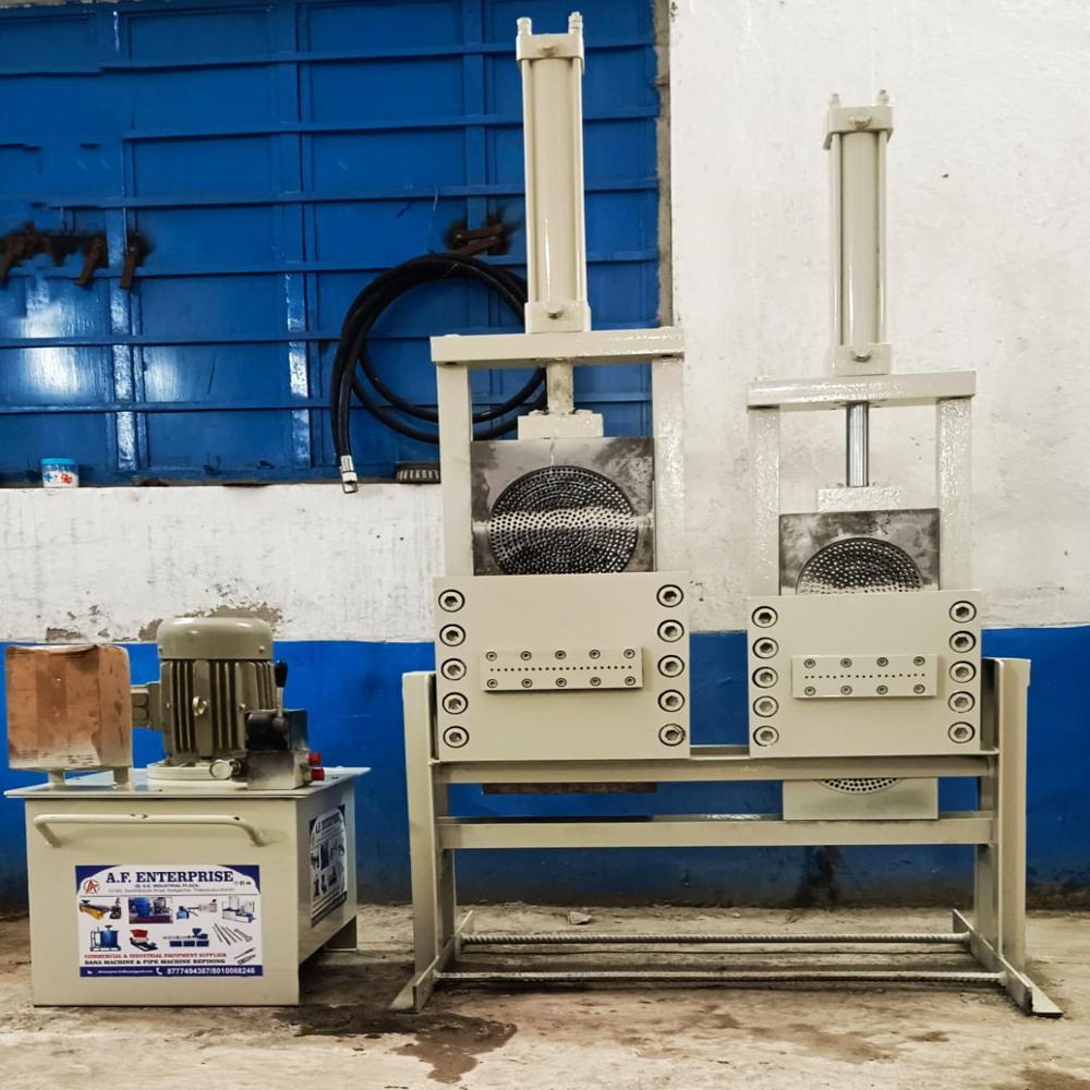 Hp Plastic Granule Machine Screen Changer - 8 Inch Mild Steel, 100 Kg/hr Capacity, Semi-automatic Operation, Human Machine Interface Control