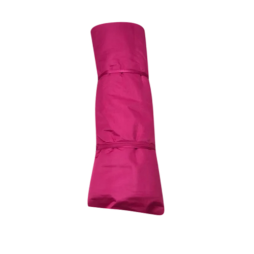Pink Long Crush Polyester Curtain Fabric