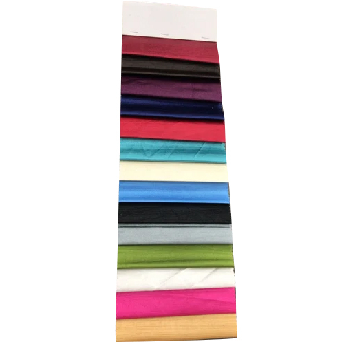 4X7 Polyester Curtain Long Crush Fabric - Color: Multicolor