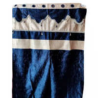 7 Feet Long Crush Polyester Curtain Fabric - Application: Home Textiles