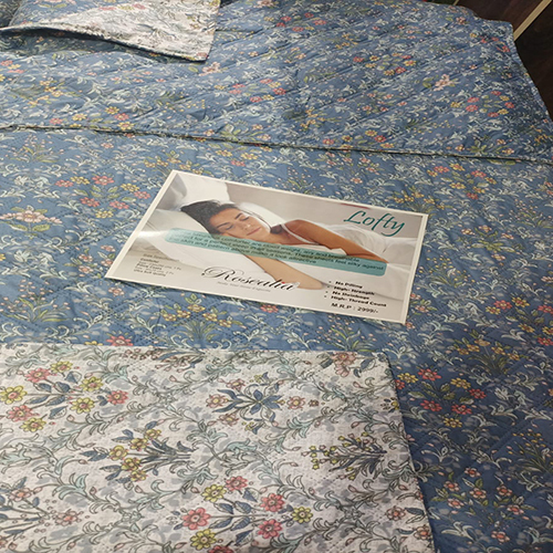 Lofty Quilted Glace Cotton Bedcover