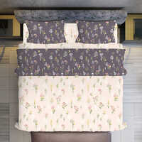 King Size Bedsheet with two pillow cover