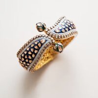 Polki Diamond Bangle - Color: Colorless