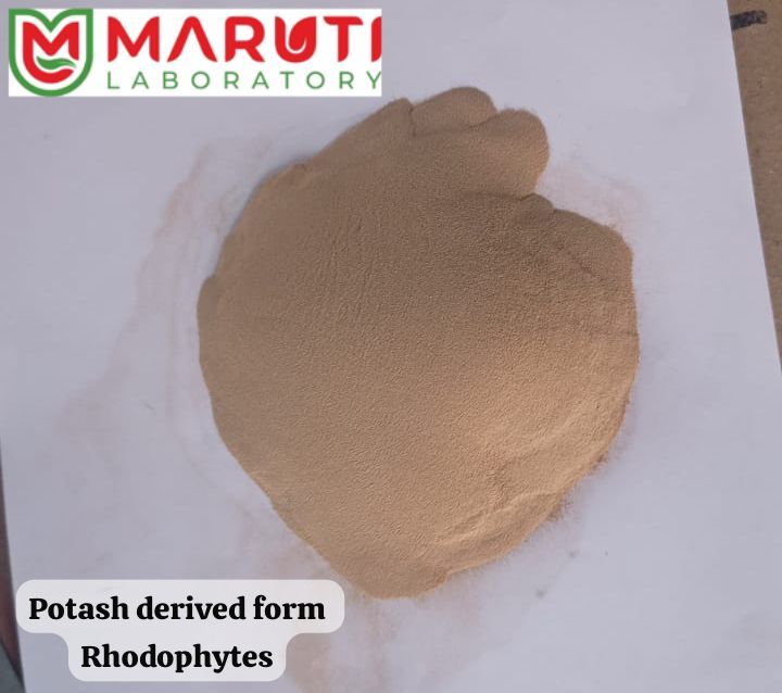 Potash derived form Rhodophytes RED SEAWEED POWDER