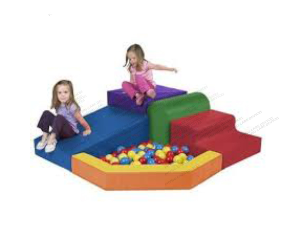 Soft Zone Primary Climber With Ball Pool - Color Code: Colorfull