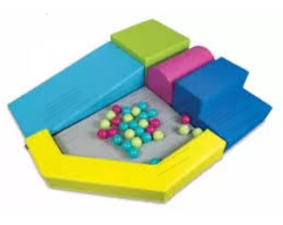 Soft Zone Primary Climber With Ball Pool - Color Code: Colorfull