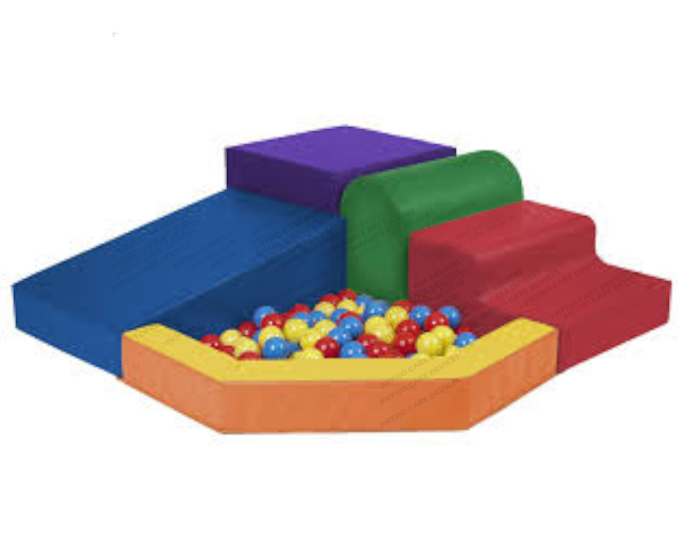Soft Zone Primary Climber With Ball Pool - Color Code: Colorfull