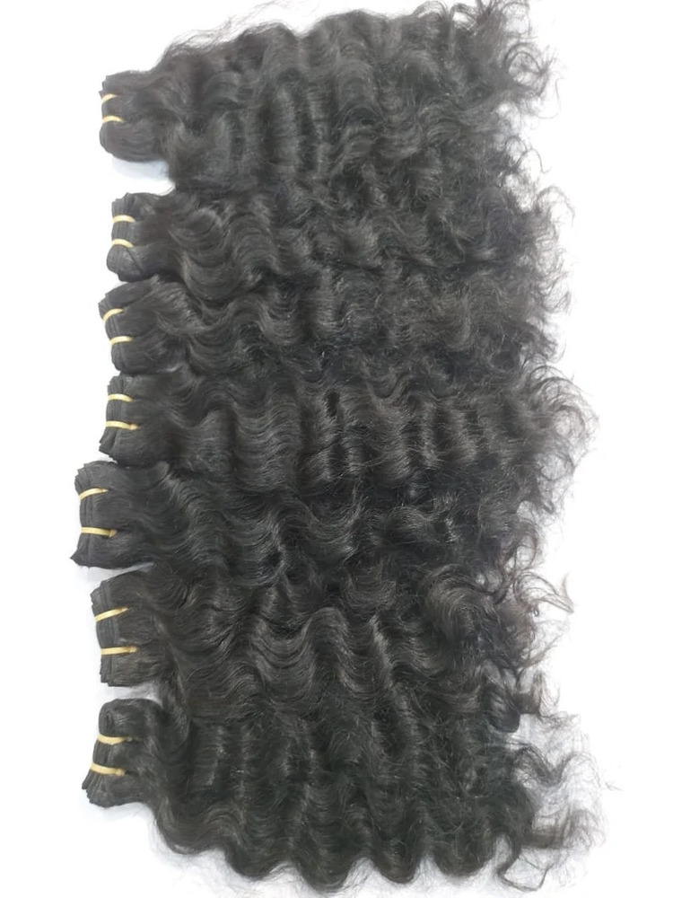 Unprocessed natural Indian Human Hair Bundles