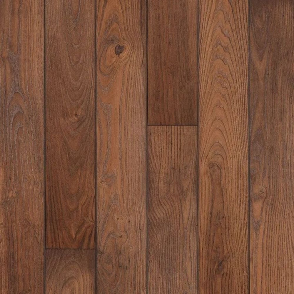 Chestnut Laminate Flooring - 8mm Thickness, 181mm Width, Brown Color | Anti-slip, Easy To Install, Wear-resistant