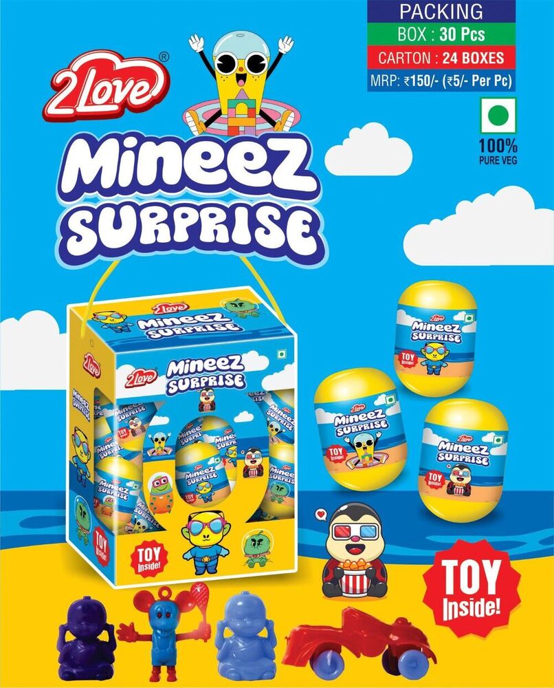 MINEEZ सरप्राइज खिलौना चॉकलेट