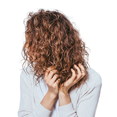 Front Lace Wig - Curly