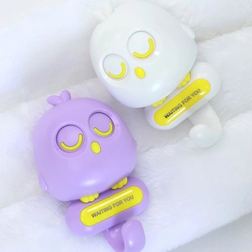 Wink Bird Holder Hooks - High-quality Durable Plastic, 104mm X 45mm X 60mm , Charming Design With Strong Adhesive For Damage-free Installation And Versatile Use