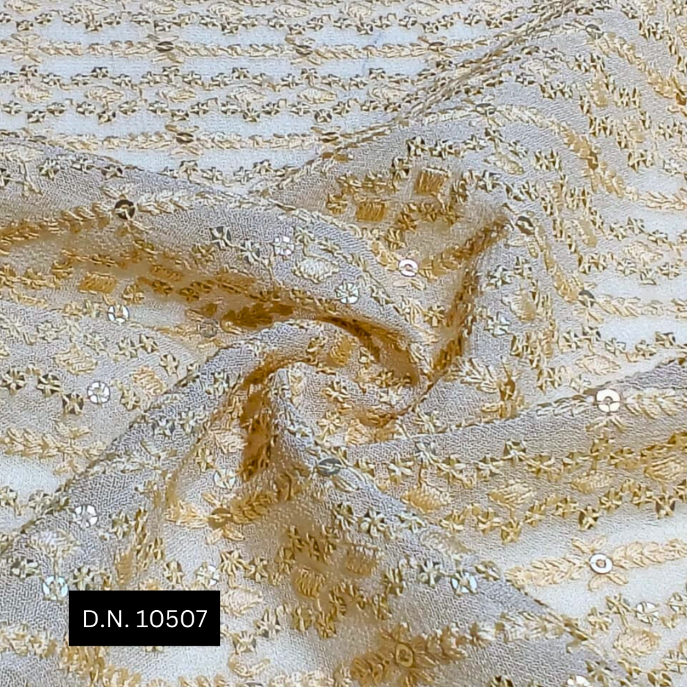Embroidered Kurta Fabric For Menswear At Wholesale