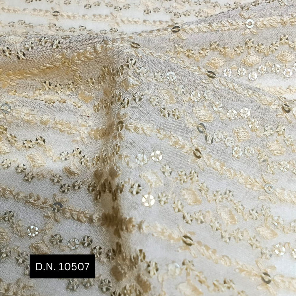 Embroidered Kurta Fabric For Menswear At Wholesale