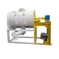 Putty Mixer Machine - Mild Steel, Semi-automatic, Electric Drive, White Color | Human Machine Interface Control, 1 Year Warranty