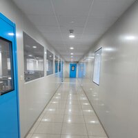 Double Glazed Window Clean Room Door - Air Volume: 1000a  5000 Cmh (customizable)
