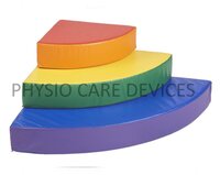 Soft  Rainbow Play Foam Corner Climber - Application: Clinical