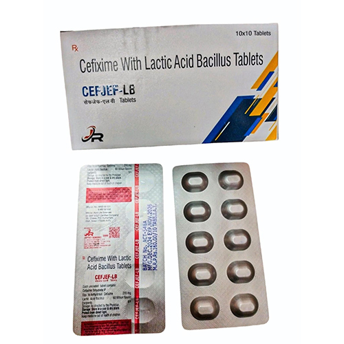 Cefixime With Lactic Acid Bacilus Tablets - Drug Type: General Medicines