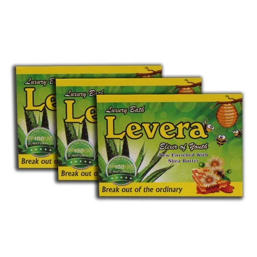 100G Levera Soap - Color: Green
