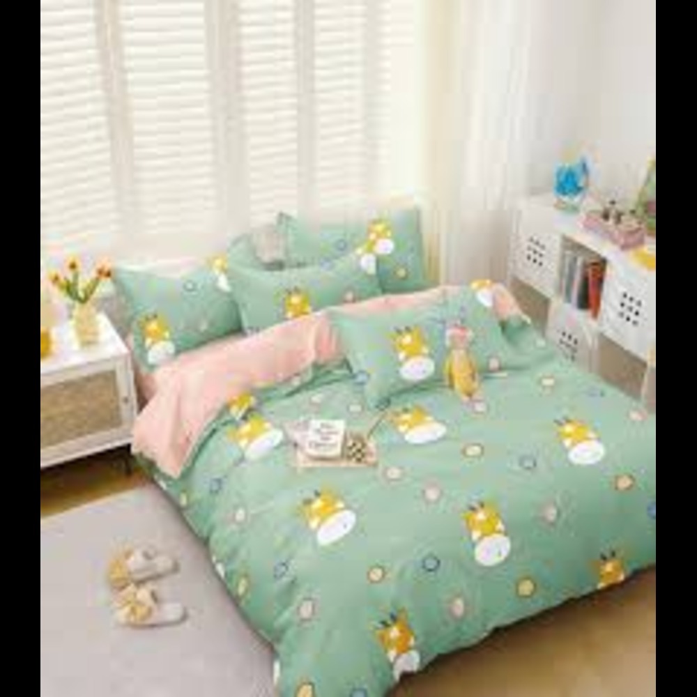 GLACE COTTON BABIES CARTOON BEDSHEET