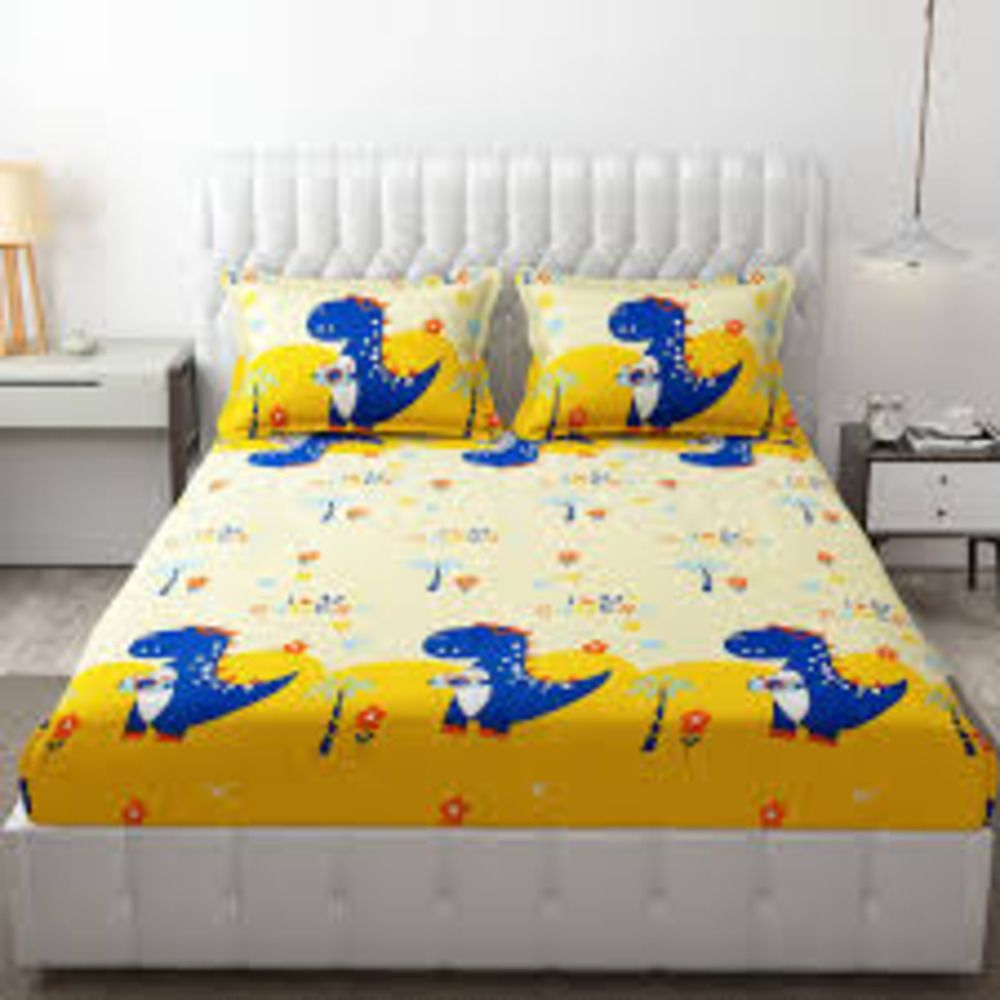 GLACE COTTON BABIES CARTOON BEDSHEET