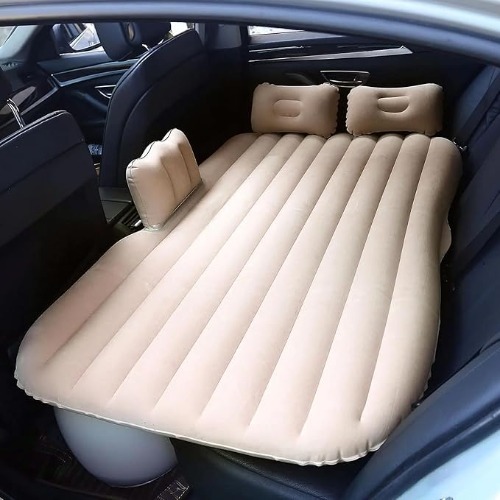 Cream Car Bed - Material: Polyvinyl Chloride