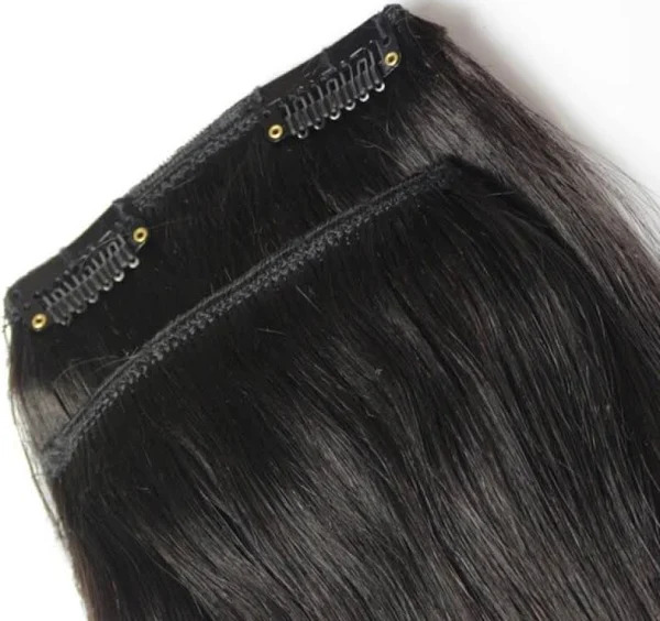 Silk Topper (4x6 Base) Hair Extension 100% Natural hair (16 inches)