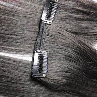 Silk Topper (4x6 Base) Hair Extension 100% Natural hair (16 inches)